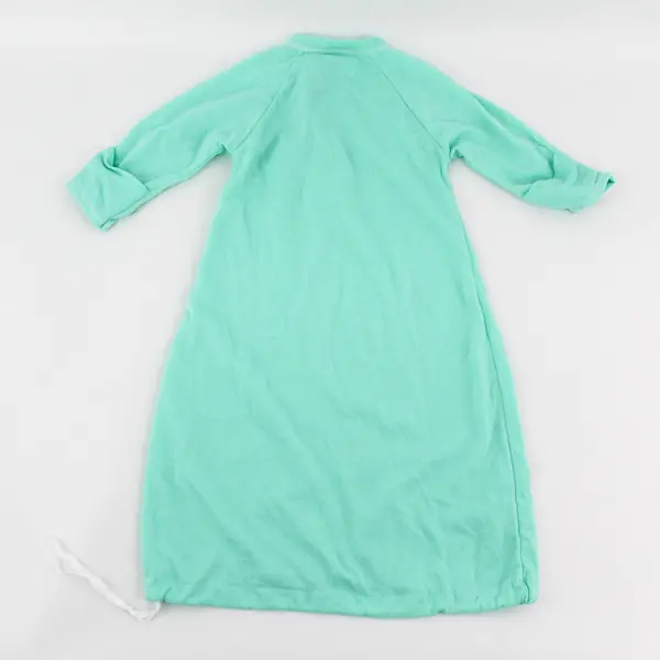 VTG Mother Goose by Oneita Mint Green Nightgown Newborn 0-16 Lbs