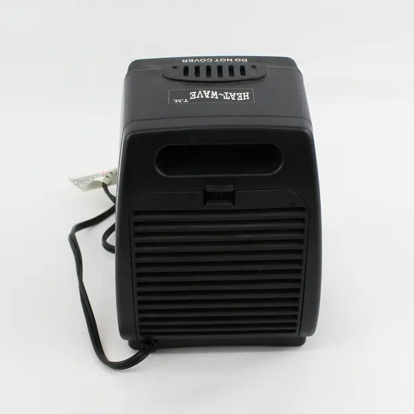 Heat-Wave Black 1500 Watts Fan Heater Model NSB-150 (EB38004) (Tested/Works)