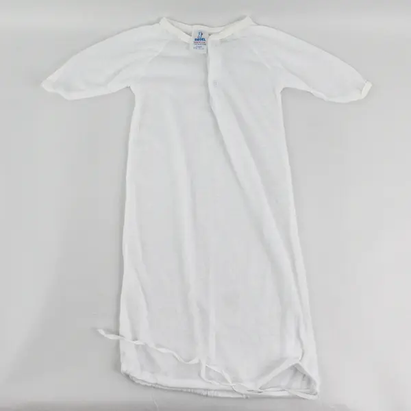 Vintage Riegel White Sleeper Nightgown Newborn