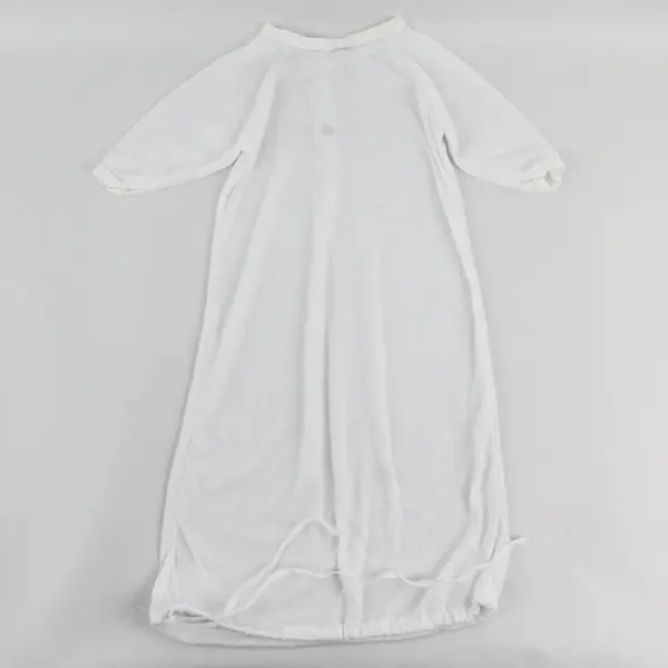 Vintage Riegel White Sleeper Nightgown Newborn