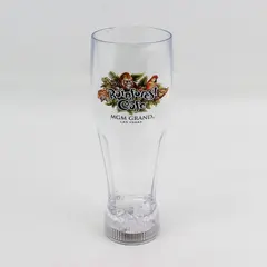 Rainforest Cafe Plastic Cup Light Up Colorful Flashing Base 20 Oz (Tested/Works)
