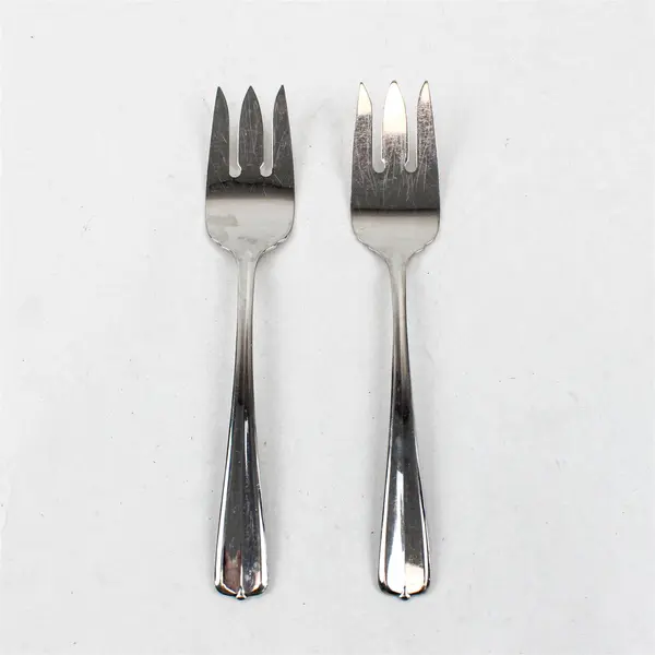 Oneida Gala-Impulse Stainless Steel Serving Forks Set of 2 Made in USA