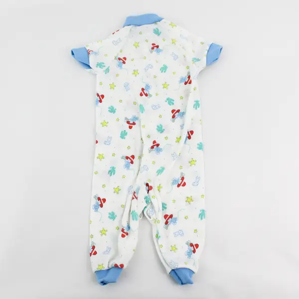 VTG Playskool Cowboy-Themed One-Piece Pajamas Newborn