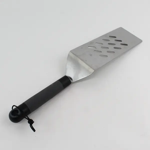 Cuisinart Stainless Steel Spatula Black Handle Cooking/Grilling Utensil 16" Long
