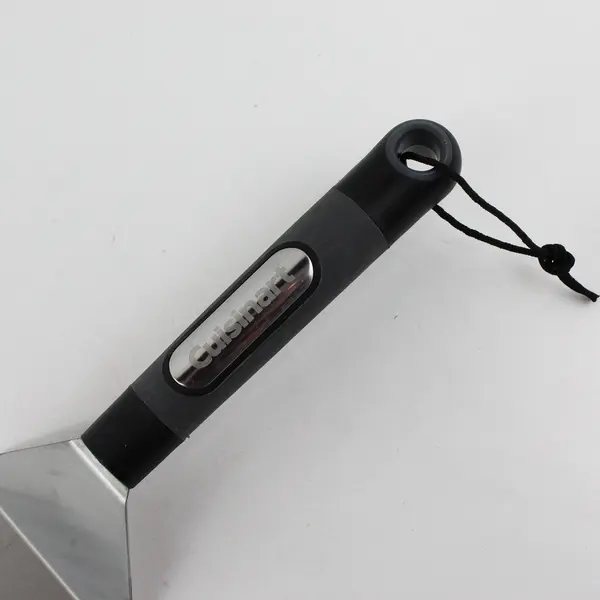 Cuisinart Stainless Steel Spatula Black Handle Cooking/Grilling Utensil 16" Long
