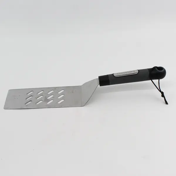 Cuisinart Stainless Steel Spatula Black Handle Cooking/Grilling Utensil 16" Long