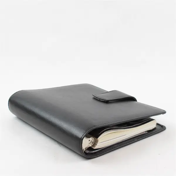 Black Pro Business System Planner Professional Daily Organizer Used