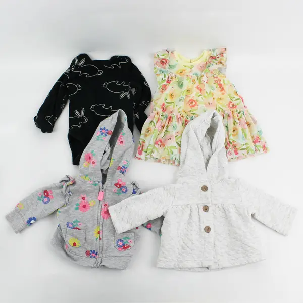 15 Pc Mixed Lot Baby Girls' Clothes 3 Months