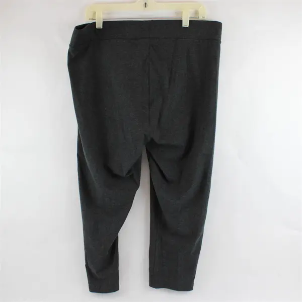 Simply Vera Dark Gray Tapered-Leg Pull-On Pants Women's 1X