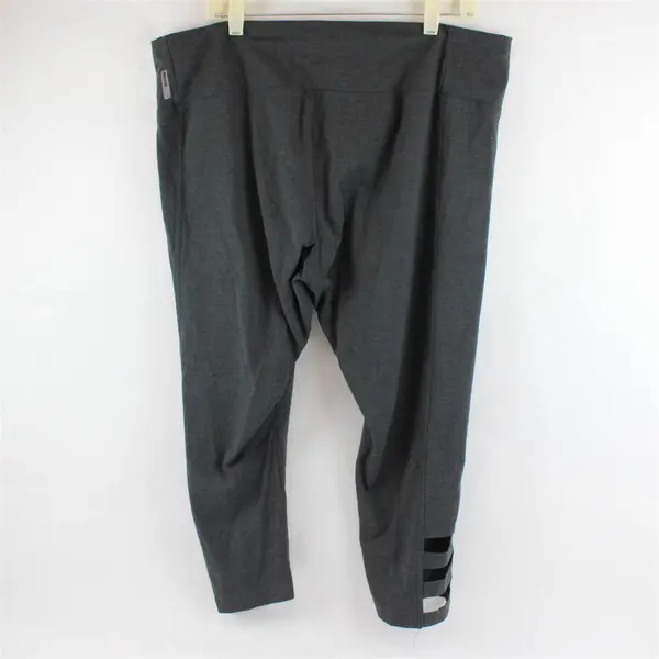 RBX Dark Gray Cutout Activewear Capri Leggings Women's 2X
