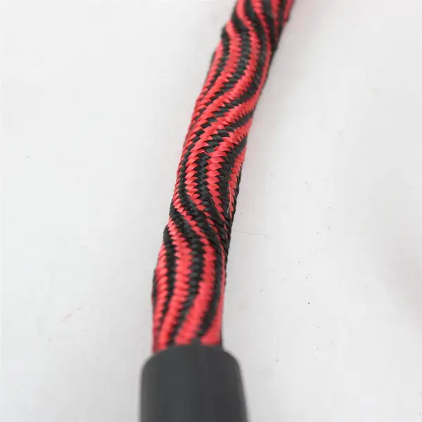 Red & Black Dog Leash 4ft Durable Webbing Clip Handle Small-Medium