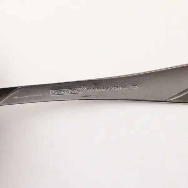 Lot of Three Stainless Tablespoons in the Pattern Swirl Sand by Cambridge