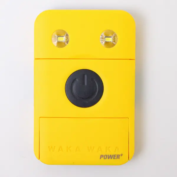 Waka Waka Power + Yellow Compact Solar-Powered Charger & Flashlight (Untested)