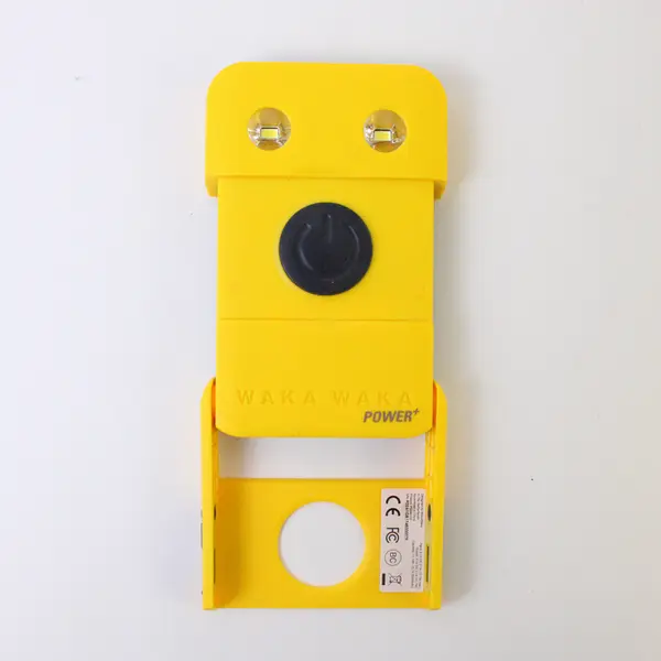 Waka Waka Power + Yellow Compact Solar-Powered Charger & Flashlight (Untested)