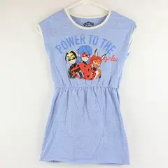 ZAG Heroes Miraculous Power To The Girls Blue Dress Girls' Medium 7-8