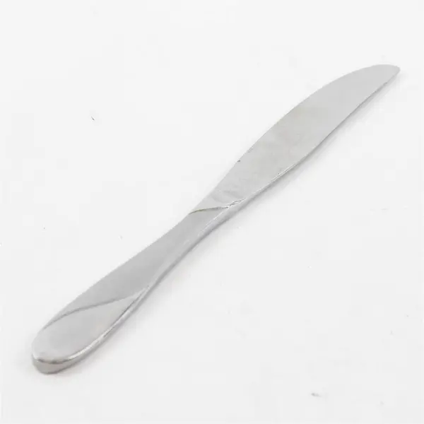 Lot of 2 Home Swirl Sand Stainless Dinner Knives Made in China