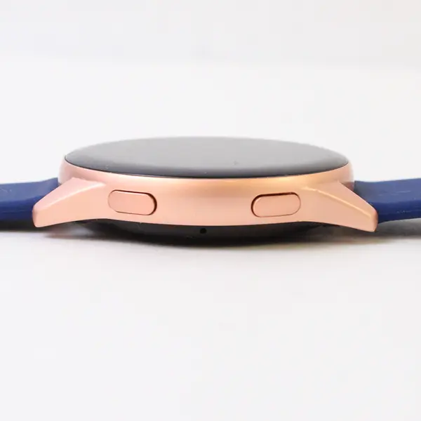 Letsfit E42 Smart Watch Tracker Fitness Gold Bezel + Blue Band (Tested/Works)