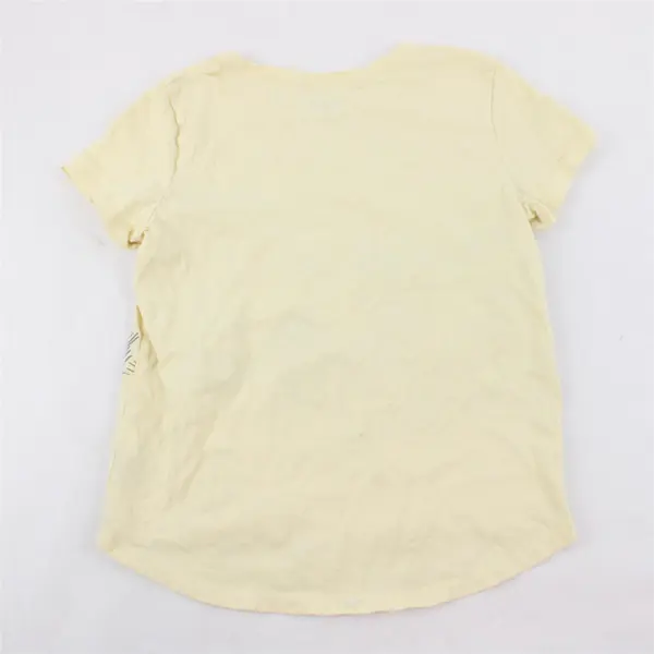 Old Navy Bronco Girl Butter Yellow T-Shirt Girls' Medium 8