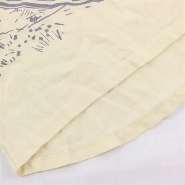 Old Navy Bronco Girl Butter Yellow T-Shirt Girls' Medium 8