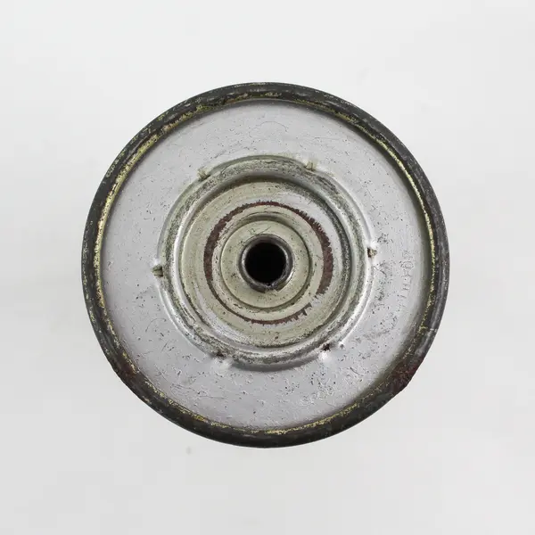 Antique Metal Spool of Gold Metallic Thread, US Made