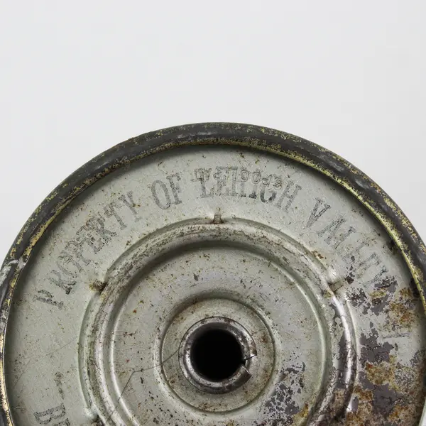 Antique Metal Spool of Gold Metallic Thread, US Made