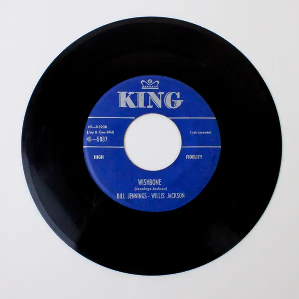 Bill Jennings - Willis Jackson Wishbone/Down Boy 7" Vinyl Records
