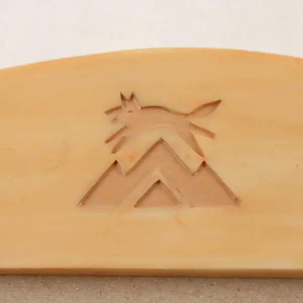 Spirit Mountain Casino Wooden Picture Frame 5.75"x4" Desk Display Souvenir