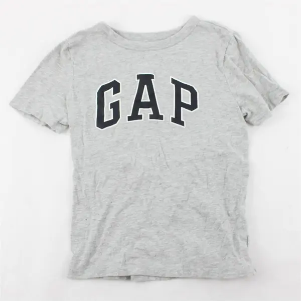 GAP Light Gray Short-Sleeved T-Shirt Kids' Size Small 6-7