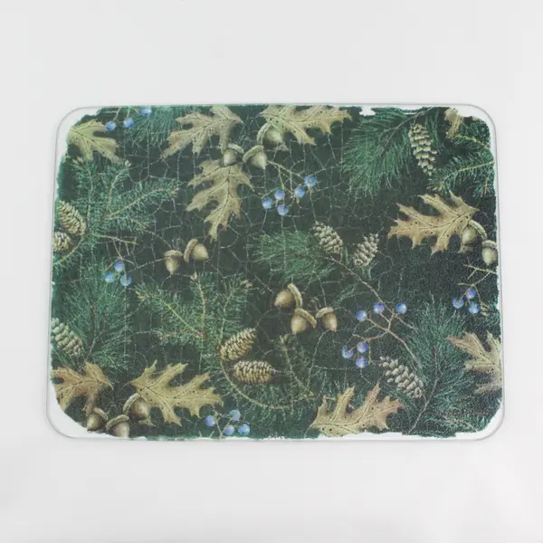 Tree Themed Glass Cutting Board  15.5" x 11.5"