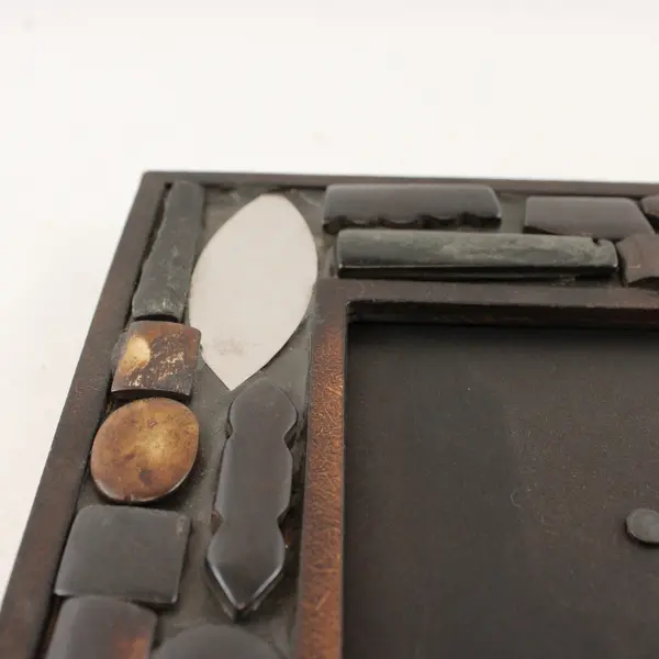 Handcrafted Vintage Tools & Hardware Picture Frame 6x4.25 Desk Display