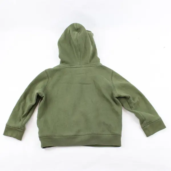 GAP Olive Green Camo Print Logo Hoodie Kids' Size 4 Yrs
