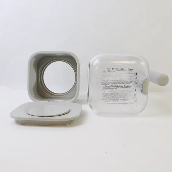 Culligan ZeroWater Filtration Gray Plastic 10 Cup Pitcher 10.5" Tall #ZEROF01