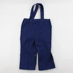 Vintage R-Gee Navy Blue Suspender Pants Baby's Size 24 Month