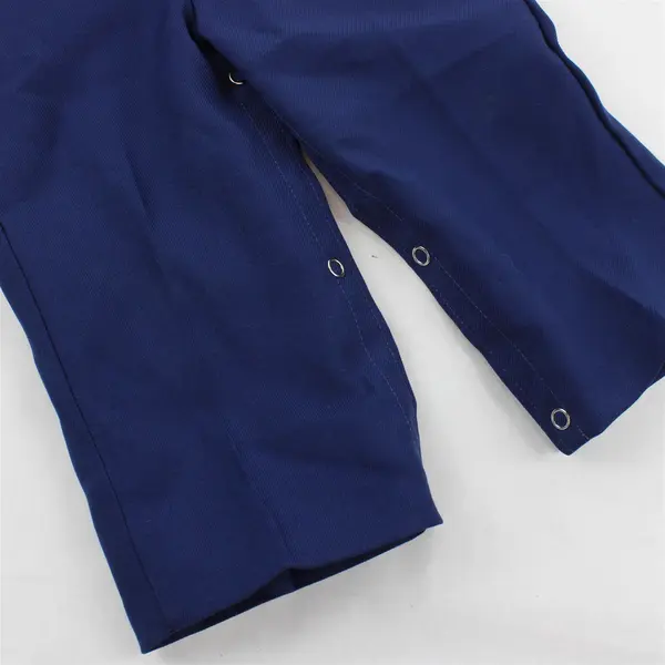 Vintage R-Gee Navy Blue Suspender Pants Baby's Size 24 Month