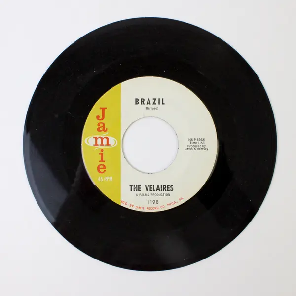 The Velaires - Roll Over Beethoven / Brazil 7" Vinyl Record