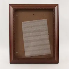 Brown Wooden Picture Frame 12x10 Woven Textured Border