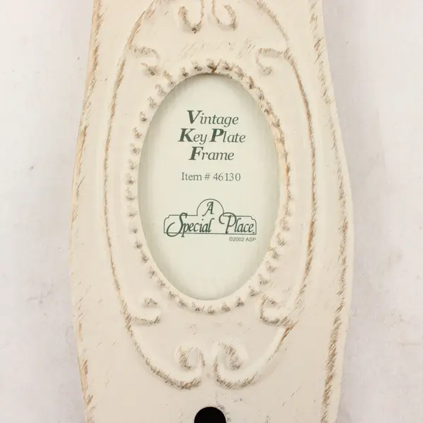 Vintage Key Plate Frames A Special Place New 8.5x3