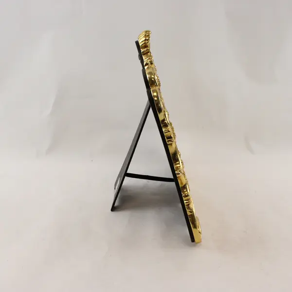 Vintage-Style Baroque Gold-Tone Rose Picture Frame 11x13 New