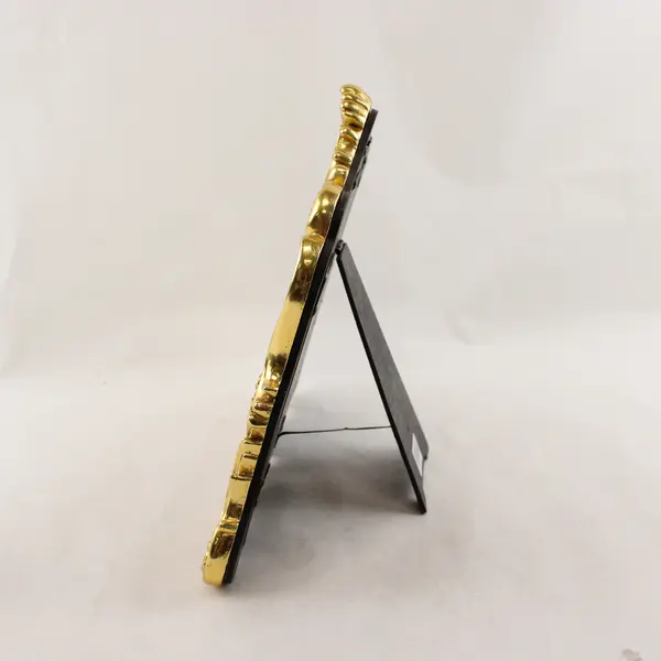 Vintage-Style Baroque Gold-Tone Rose Picture Frame 11x13 New