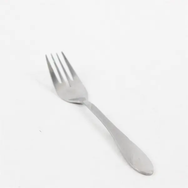 Lot of Two Stainless Swirl Sand Salad Forks by Home -  FLAWED 