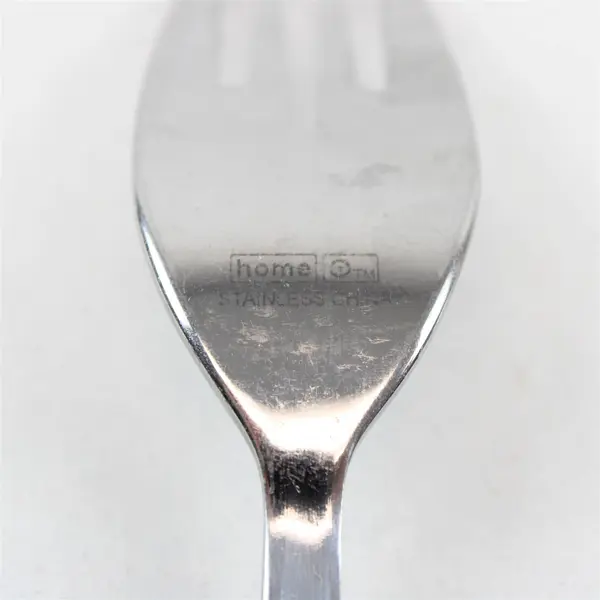 Lot of Two Stainless Swirl Sand Salad Forks by Home -  FLAWED 