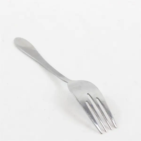 Lot of Two Stainless Swirl Sand Salad Forks by Cambridge -  FLAWED 