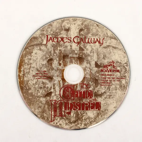 The Celtic Minstrel CD by James Galway 1996, #09026-68393-2