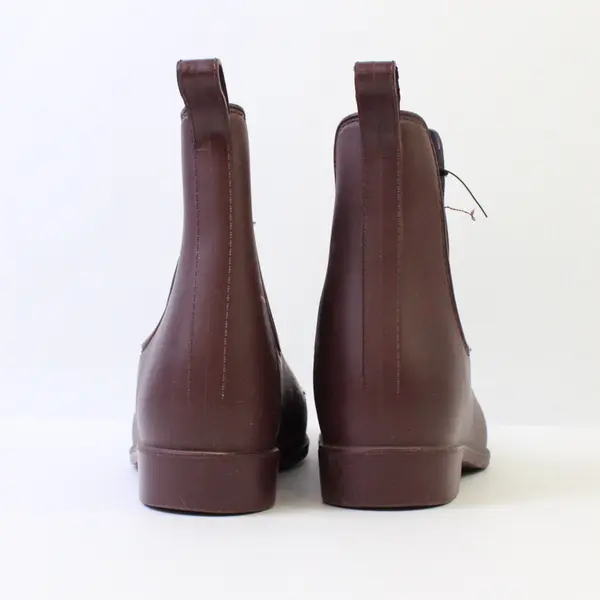 Sam Edelman Women's Waterproof Chelsea Rain Boots Burgundy Sz 6