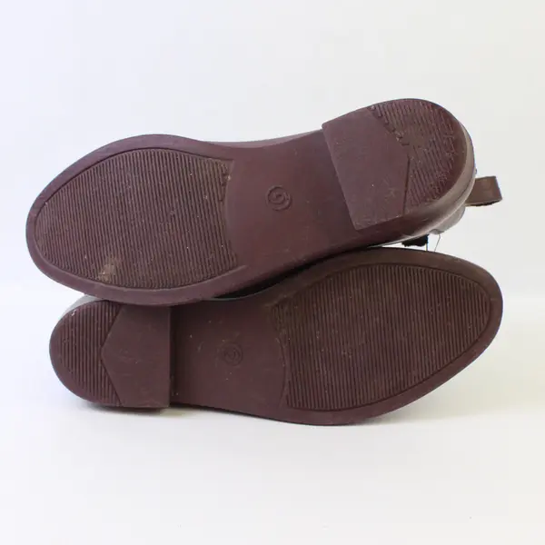 Sam Edelman Women's Waterproof Chelsea Rain Boots Burgundy Sz 6