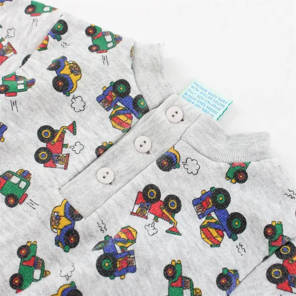 Vintage Sprockets Mervyns Car and Truck Print Sweatshirt Baby Boys' Size 6/9 Mos