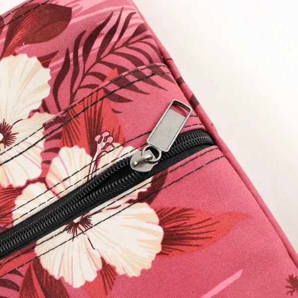 Hawaii Spirit Tropical Hibiscus Tote Bag Pink Mauve Women's Handbag