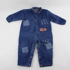 Vintage Buddy Boys Denim Coveralls Baby's Size 18 Months