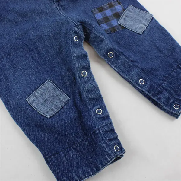 Vintage Buddy Boys Denim Coveralls Baby's Size 18 Months