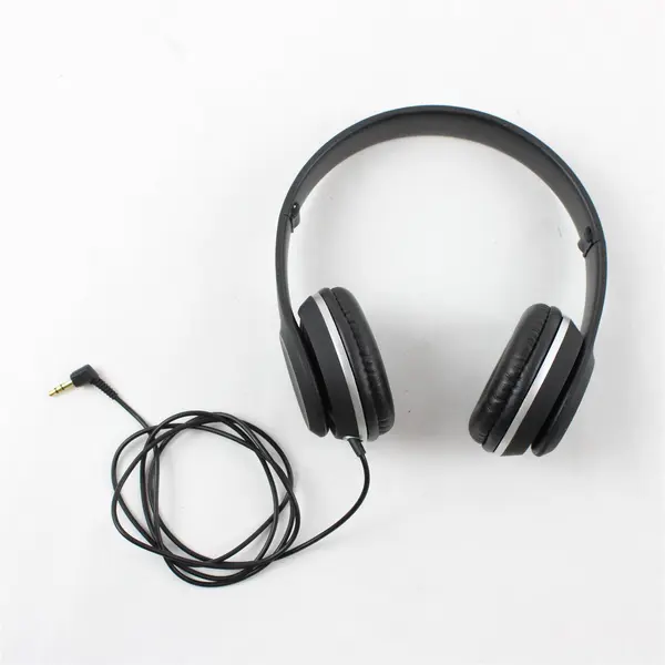 iLive Black Wired Headphones with Adjustable Band 